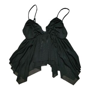 Ruched Flounce Cami